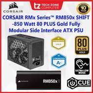 CORSAIR RMx SeriesTM RM850x SHIFT 850 Watt 80 PLUS Gold Fully Modular Side Interface ATX PSU