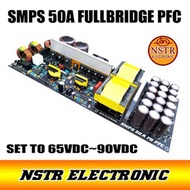 smps 50A Fullbridge pfc adjust 70 - 90v