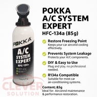 POKKA Car Aircond R134 Stop Leak With Oil Treatment DIY Repair Aircond Kereta Bocor