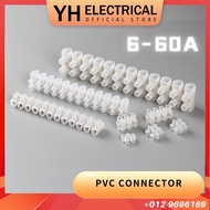 6A 10A 16A 20A 30A 60A PVC Connector / Wire Connector / PVC Terminal Block Barrier Wire Connector