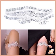 Boom Elegant Lace Flower Bride Garter Thigh Band Elastic Leg Garter Accessory For Wedding Ceremony a