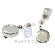 ID CLIP NAME CLIP TAG YOYO ID CARD/ COCARD/ CO CARD SILVER CHROME/