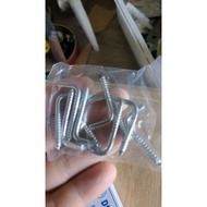 Decorative L-shaped hook