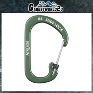 Nite Ize SlideLock Carabiner Aluminium #4 (Olive) CSLA4-08-R6