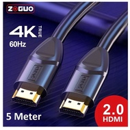 Hdmi to HDMI 2.0 Cable 4K@60Hz 1080P 3D Gold plated terminal 5Meter