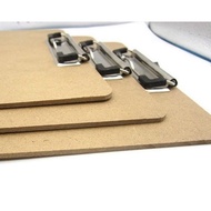 A4 / F4 Wooden Clipboard / Metal Clip Writing Board / Writing Pad File Folders Document Holder Desk
