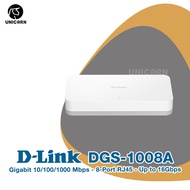 Gigabit 8 Port Switch - DLINK D-LINK DGS1008A / DGS-1008A / DGS 1008 A