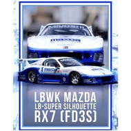 (Sealed) INNO64 IN64-LBWK-RX7-06 LBWK RX-7 FD3S LB-Super Silhouette Livery HK Toycar Salon 2024 Excl