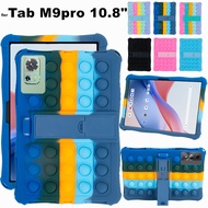 for Tablet Galaxy Tab M9pro M9 Pro 10.8 Inch Tablet PC Soft Bubble Stand Tablet Cover Case With Shou