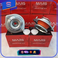 🚨MARS🚨ABSORBER MOUNTING SILVER/RED SILICONE (ADJUSTABLE ABSORBER) FOR PERODUA KANCIL/KELISA/KENARI/VIVA/MYVI(FREE CAP)