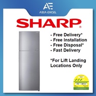 SHARP SJ-RX42E-SL2 315L TOP FREEZER REFRIGERATOR