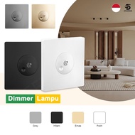CAHAYA STK Dimmer Light Switch Light Dimmer Switch Wall Dimmer Switch AC 220v Dimmer Switch