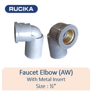 SIKU Elbow Threaded In AW 1/ 2 inch Knee Elbow Threaded AW/ Pipe Bend L Pipe Fitting/ Pipe Connectio