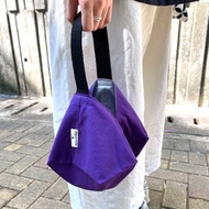 雙面手提布袋 紫色及淺藍色 手挽袋 手提包 日本布料