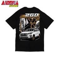 2026 fashion Toyota Innova 2gd Monster Diesel Power T-shirts Adult Automotive Car T-shirtS-5XL