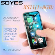 SOYES XS11 3G Mini Android SmartPhone 2.5Inch WIFI GPS RAM 1GB ROM 8GB Quad Core Google Play Faceboo