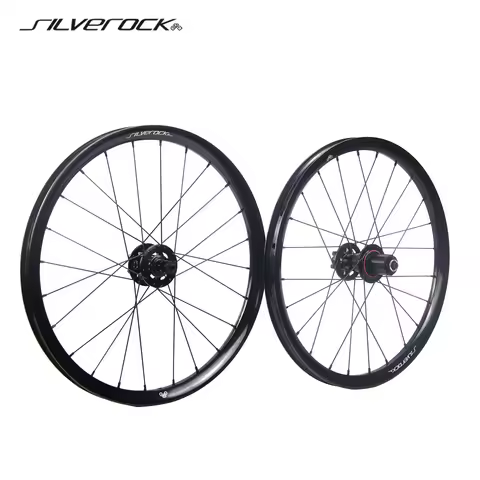 SILVEROCK TL-21 Alloy Wheels 20in 406 18in 355 Disc Brake Tubeless Fat Rim for Birdy GT Folding Bike