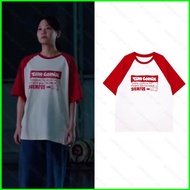 YB1 Friendly Rivalry Chung Su bin American retro new trend short sleeved T-shirt BY1