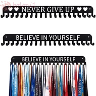 [COD] Medal Display Rack, Large Capacity Sturdy Award Hanger Holder, Organizer Black Iron 20 Hooks A