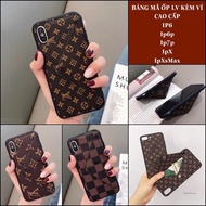 Lv GC PATTERN CASE AND WALLET FOR IPHONE 6 TO IPHONE XS MAX (BEAUTIFUL AND CONVENIENT)