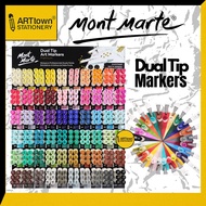 Mont Marte Dual Tip Art Marker Premium /alcohol marker/Sketch Marker/Marker Lukisan (Ready Stock)