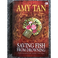 Translated Novel Saving Fish from Drowning - A Futile Rescue by Amy Tan (used book)