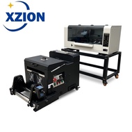 A3 30CM DTF Printer with Powder Shaker Direct to PET Film Printing Machine Factory Direct for Garment Heat Transfer Printing with 2*Epson XP600 Print Heads