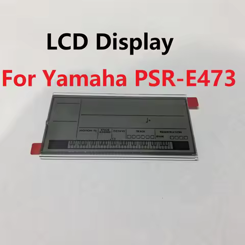 Display For Yamaha PSR-E473 61-key PSR-EW425 76-key Original LCD Matrix Screen Repair