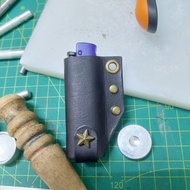leather lighter case/ sarung lighter cricket kulit