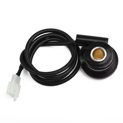 1x Vehicle 3-Pin Motorcycle Digital Odometer Speedometer Sensor Cable Matal Speed Meter Cable Box 10