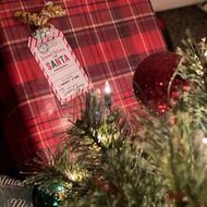 20pcs Christmas Santa Claus Gift Tags - Personalized Express Delivery From North Pole Santa's Worksh