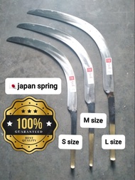 Pisau Sabit Sawit (BRAND 33)/100%ORI/Japan spring(LMS)size