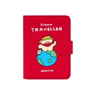 Rednote Dream Traveller Passport Holder & Card Wallet Portable, and Multi-Functional Boarding Pass &