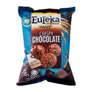 12 Packs Eureka Crispy Chocolate Popcorn 80g Alluminium Pouch Pack HALAL