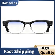 Smart AI Glasses Blue Light Protection Glasses Camera Video Recording AI Photo Recognition Bluetooth