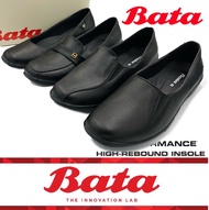 Bata Excellent Design Ladies Black Formal Round Flat Shoes Kasut Sarung Hitam Rasmi Wanita Top Quali