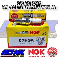 Ngk C7HSA Spark Plug NGK C7 Spark Plug For MIO, GRAN, SUPRA X LAMA, JUPITER, VEGA