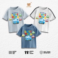 Jolly Kids Tops T-shirts for Children Ages 1-9 Years Girls Boys CUTE BUS STRIP Girls Boys