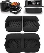 3 x Airfryer Silicone Mould Accessories for Ninja Foodi Flexdrawer Hot Air Fryer AF500EU, Air Fryer