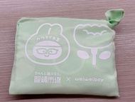 眼鏡市場xweiweibay 環保袋 折疊 購物袋 隨身袋 手提袋