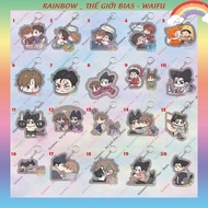 Jinx mica keychain 5cm, acrylic keychain Bad luck manhwa bl