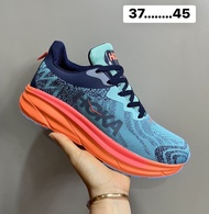 H0-KA One Challenge Art รองเท้าวิ่ง มาใหม่ มี 10 สี ครบไซส์ ส้นหนา เบา กระชับ Sz.37-45 Eu พร้อมส่ง V