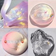 Slim Foaming Glue Smudges Cheap Jam Foaming Glue the More You Play, the More Bubble Mud Foaming Plaster Material/Transparent Slimes / Slime foaming glue / bubble glue / crystal mud