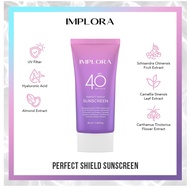 [BPOM] Implora Perfect Shield Sunscreen Sun Block Gel Cream SPF 40 PA++++ | SPF 30 PA+++ Sunblock wi