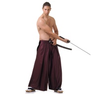 ชุดฮากามะ ชุดซามูไร ชุดนักรบญี่ปุ่น  ชุดเคนโด้ ชุดญี่ปุ่น ชุดผู้ชายญี่ปุ่น  ชุดนักรบญี่ปุ่น ชุดซามูไ