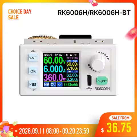 RD RIDEN RK6006H 0-60V 0-6A Step Up Step Down Voltage Module