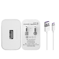 ชุดชาร์จหัวเหว่ย สายชาร์จ Type-C 5A/6A +หัวชาร์จ 40/66/65W ของแท้ Huawei SuperCharger Type CสายUSB ส