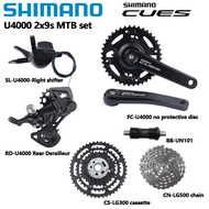 Shimano Cues U4000 2x9 Speed MTB Mountain Bike Groupset 170MM 40-26T 36-22T Crankset U4000 Shifter R