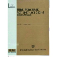 Hire Purchase Act 1967 (Act 212) & Regulations