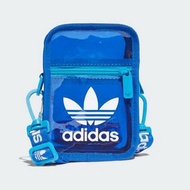adidas FESTIVAL Shoulder Bag Blue 肩背包 運動 側背包 透明 藍